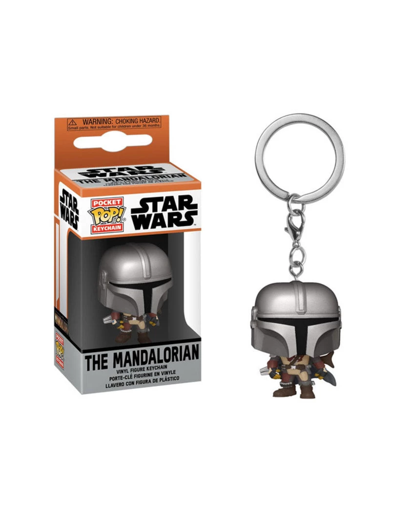 Star Wars Keychains Pocket Pop! Tv: Mandalorian- Mandalorian 4 Star Wars Keychains Pocket Pop! Tv: Mandalorian- Mandalorian