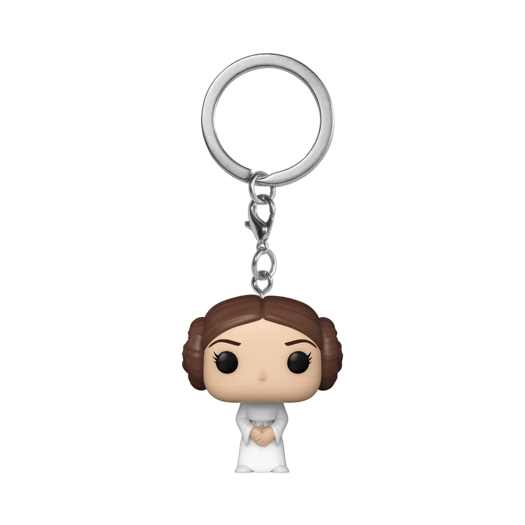 Keychains Pocket Pop! Star Wars: Princess Leia 3 Keychains Pocket Pop! Star Wars: Princess Leia