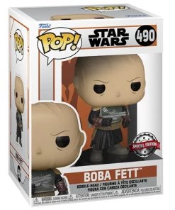 Pop! Tv: Mandalorian- Boba Fett W/o Helmet (Exc)