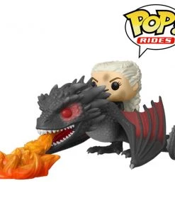 Game Of Thrones Pop Rides! Tv: GOT - Daenerys On Fiery Drogon Pop!