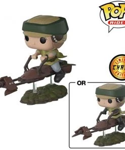 Pop Rides! Star Wars: Leia On Speeder Bike W/ Chase