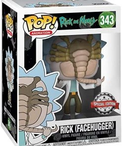 Rick And Morty Pop! Tv: Rick & Morty- Rick W/ Facehugger (Exc)