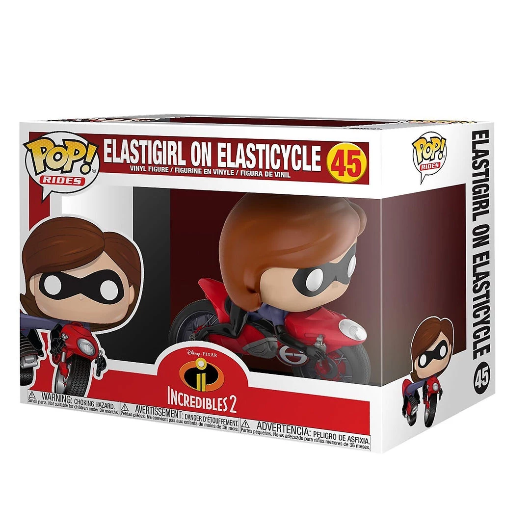 The Incredibles Pop! Pop Rides! Disney: Incredibles 2 - Elastgirl W/Bike 4 The Incredibles Pop! Pop Rides! Disney: Incredibles 2 - Elastgirl W/Bike