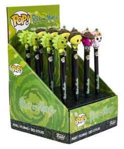 Rick And Morty Pen Toppers! Tv: Rick & Morty S2 16PC PDQ