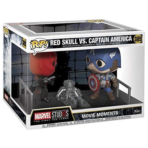 Captain America Movie Moments! Marvel: Capt. America/Red Skull Pop! 4 Captain America Movie Moments! Marvel: Capt. America/Red Skull Pop!