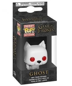 Game Of Thrones Pocket Pop! Tv: GOT S9- Ghost Keychains