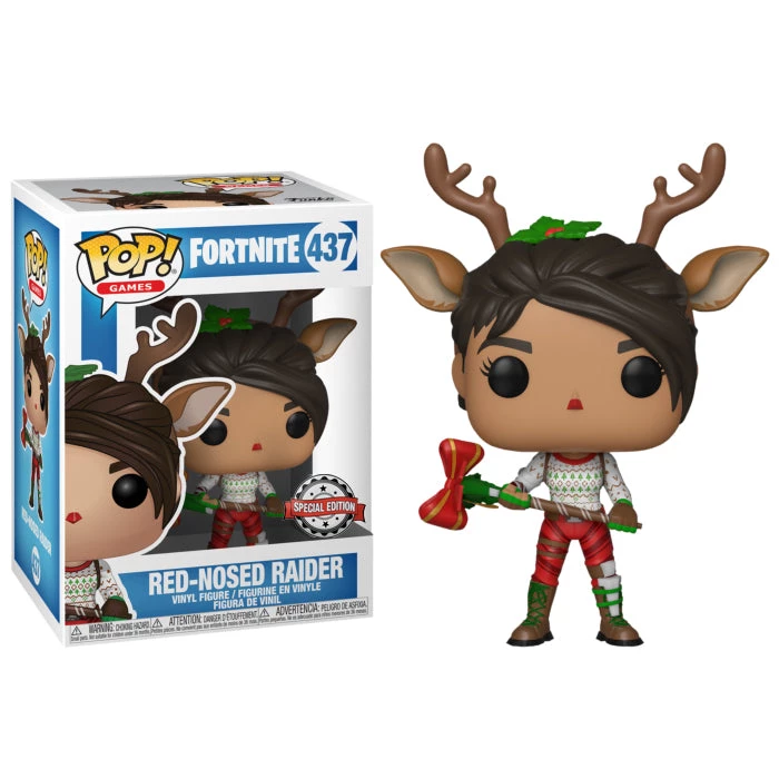 Pop! Games: Fortnite S1 - Red-Nosed Raider (Exc) 5 Pop! Games: Fortnite S1 - Red-Nosed Raider (Exc)