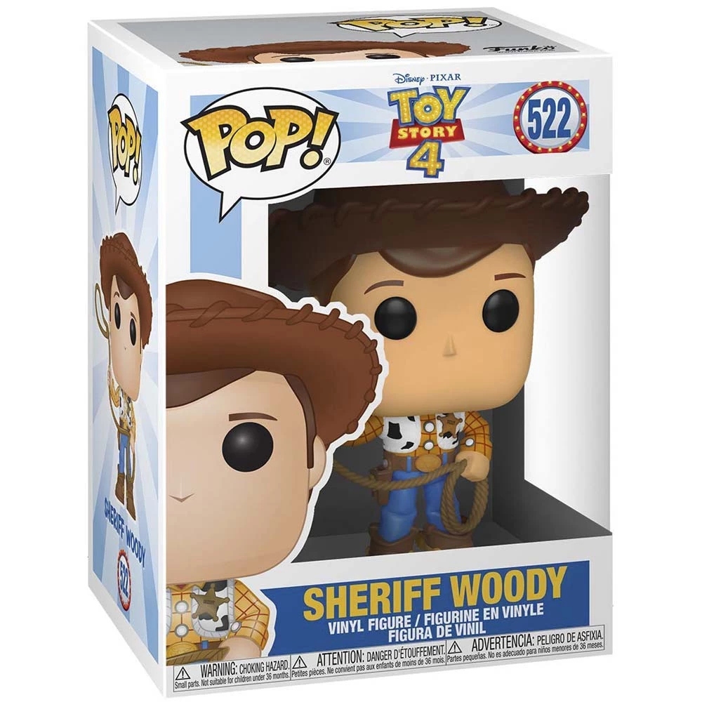 Pop! Disney: Toy Story 4 - Sheriff Woody 4 Pop! Disney: Toy Story 4 - Sheriff Woody