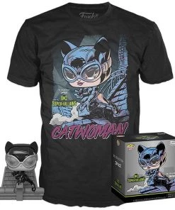 Apparel Pop! & Tee: Heroes: Jim Lee- Catwoman (XL)