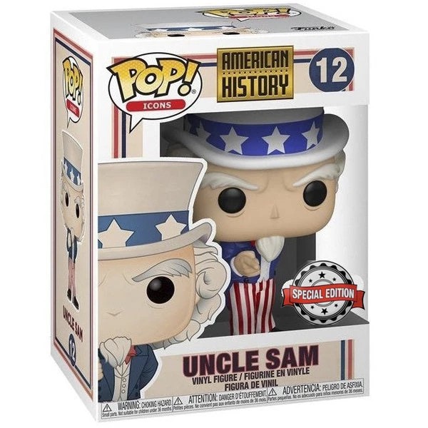 Pop Celebrities Pop! Icons: History - Uncle Sam (Exc) 4 Pop Celebrities Pop! Icons: History - Uncle Sam (Exc)
