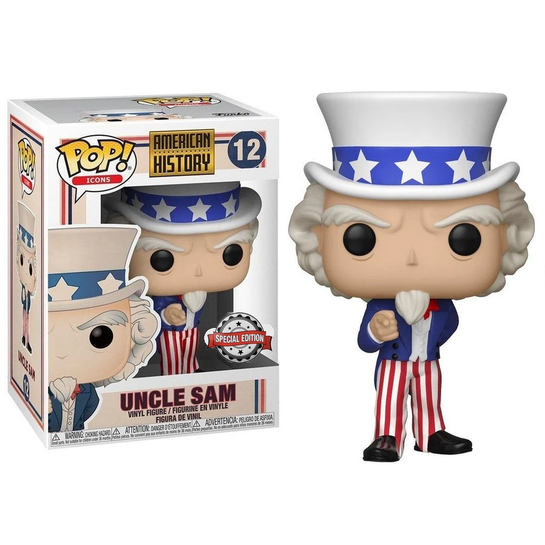 Pop Celebrities Pop! Icons: History - Uncle Sam (Exc) 5 Pop Celebrities Pop! Icons: History - Uncle Sam (Exc)