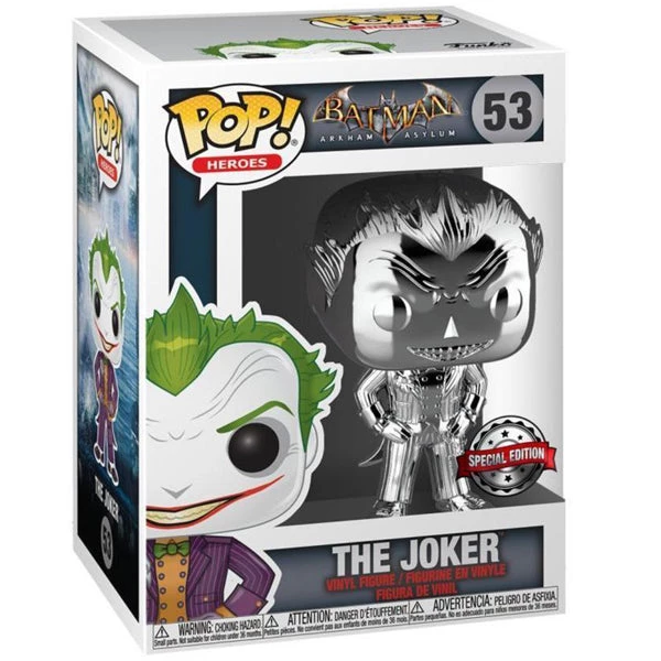 Batman Pop! Heroes: The Joker (SV CH) (Exc) 4 Batman Pop! Heroes: The Joker (SV CH) (Exc)