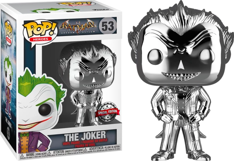 Batman Pop! Heroes: The Joker (SV CH) (Exc) 5 Batman Pop! Heroes: The Joker (SV CH) (Exc)