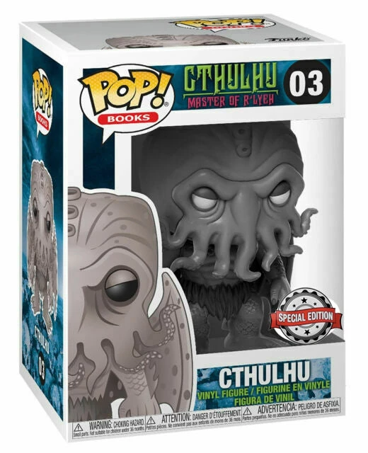 Pop! Books: Horror S7 - Cthulhu (B&W) (Exc) 4 Pop! Books: Horror S7 - Cthulhu (B&W) (Exc)