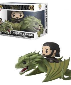 Game Of Thrones Pop! Pop Rides! Tv: GOT - Jon Snow W/Rhaegal