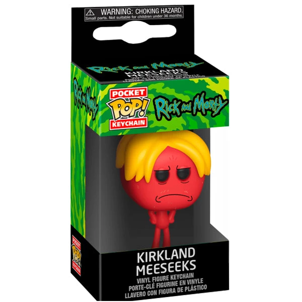 Rick And Morty Pocket Pop! Tv: Rick & Morty - Kirkland Meeseeks 4 Rick And Morty Pocket Pop! Tv: Rick & Morty - Kirkland Meeseeks