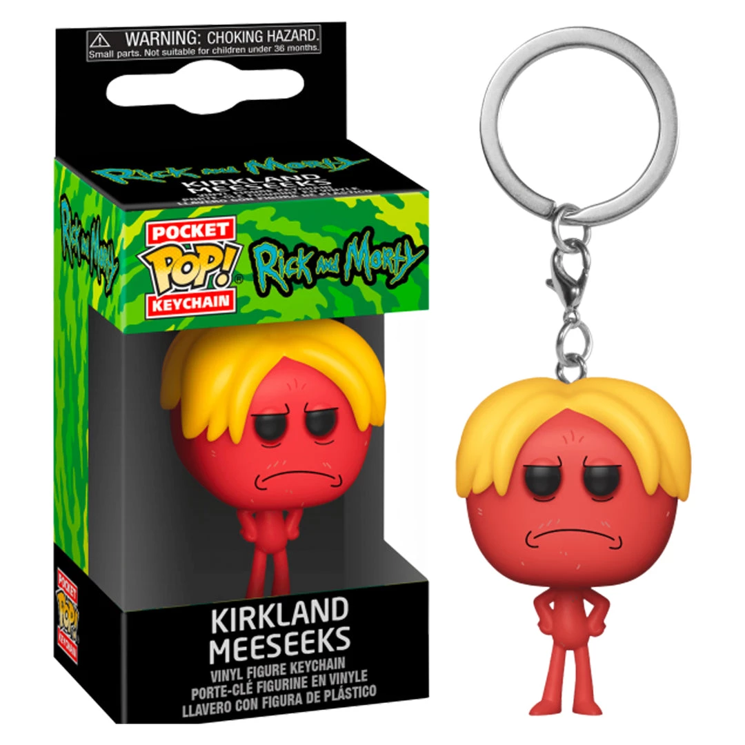 Rick And Morty Pocket Pop! Tv: Rick & Morty - Kirkland Meeseeks 5 Rick And Morty Pocket Pop! Tv: Rick & Morty - Kirkland Meeseeks