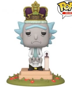 Rick And Morty Pop Deluxe! Tv: Rick & Morty- King Of $#!+ W/Sound 6 Inch Pop!