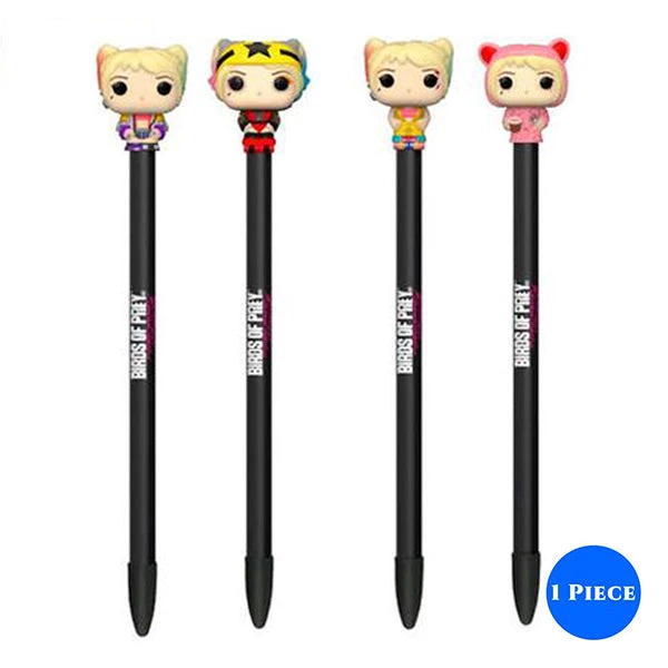 Harley Quinn Pen Toppers! Heroes: Birds Of Prey Gifting 3 Harley Quinn Pen Toppers! Heroes: Birds Of Prey Gifting