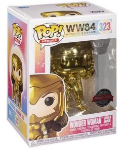 Wonder Woman Pop! Heroes: WW 1984- WW Gold Power (GD CH) (Exc)