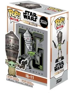 Pop & Tee! Star Wars: The Mandalorian: Child In Satchel (M) Apparel