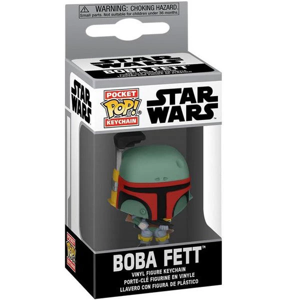 Keychains Pocket Pop! Star Wars: Boba Fett 4 Keychains Pocket Pop! Star Wars: Boba Fett