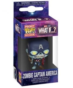 Pocket Pop! Marvel: What If S2- Zombie Captain America Keychains