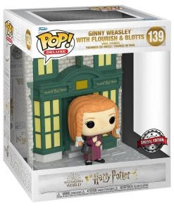 Pop Deluxe! Movies: Harry Potter- Diagon Alley Ginny With Flourish & Blotts Storefront (Exc)