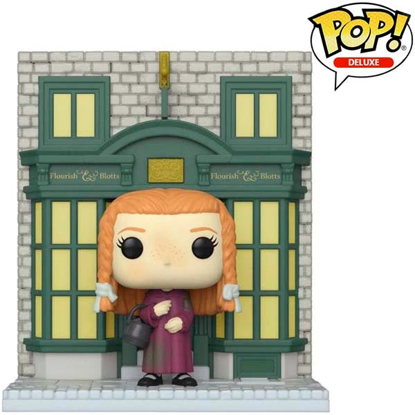 Pop Deluxe! Movies: Harry Potter- Diagon Alley Ginny With Flourish & Blotts Storefront (Exc) 3 Pop Deluxe! Movies: Harry Potter- Diagon Alley Ginny With Flourish & Blotts Storefront (Exc)
