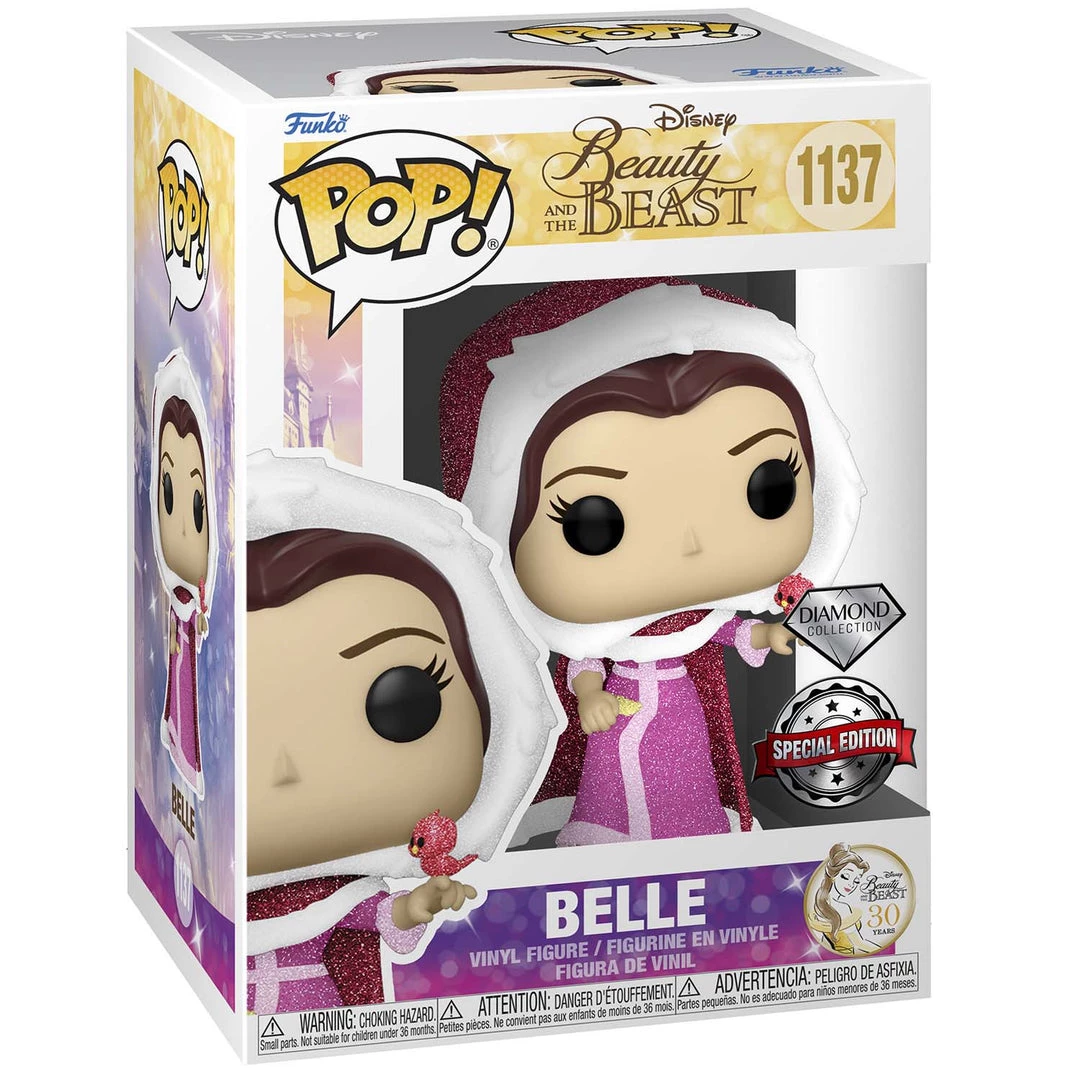 Pop! Disney: Beauty & Beast- Winter Belle (DGLT)(Exc) 4 Pop! Disney: Beauty & Beast- Winter Belle (DGLT)(Exc)