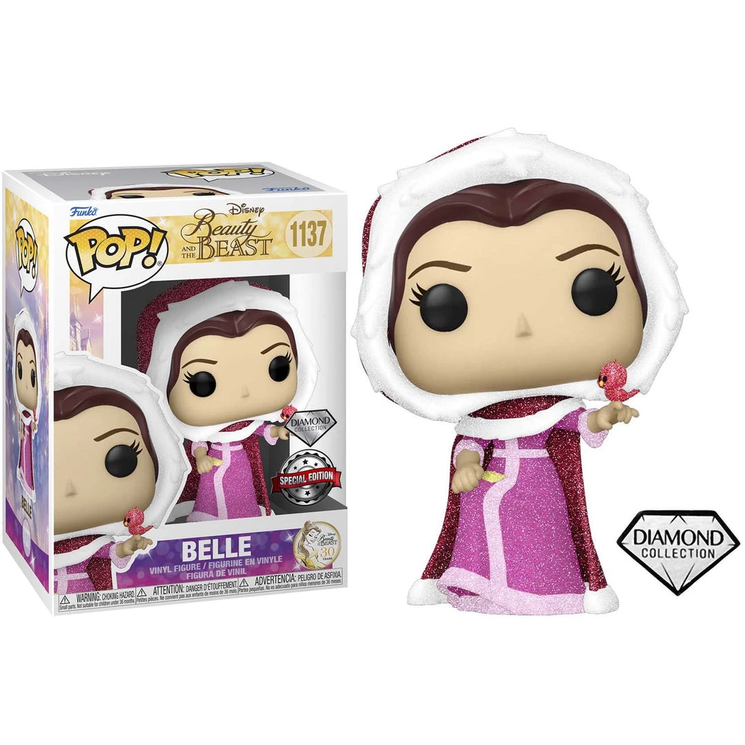 Pop! Disney: Beauty & Beast- Winter Belle (DGLT)(Exc) 5 Pop! Disney: Beauty & Beast- Winter Belle (DGLT)(Exc)