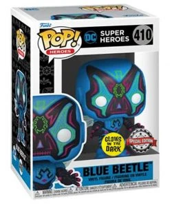 Pop! Heroes: Dia De Los DC- Blue Beetle (GW)(Exc)