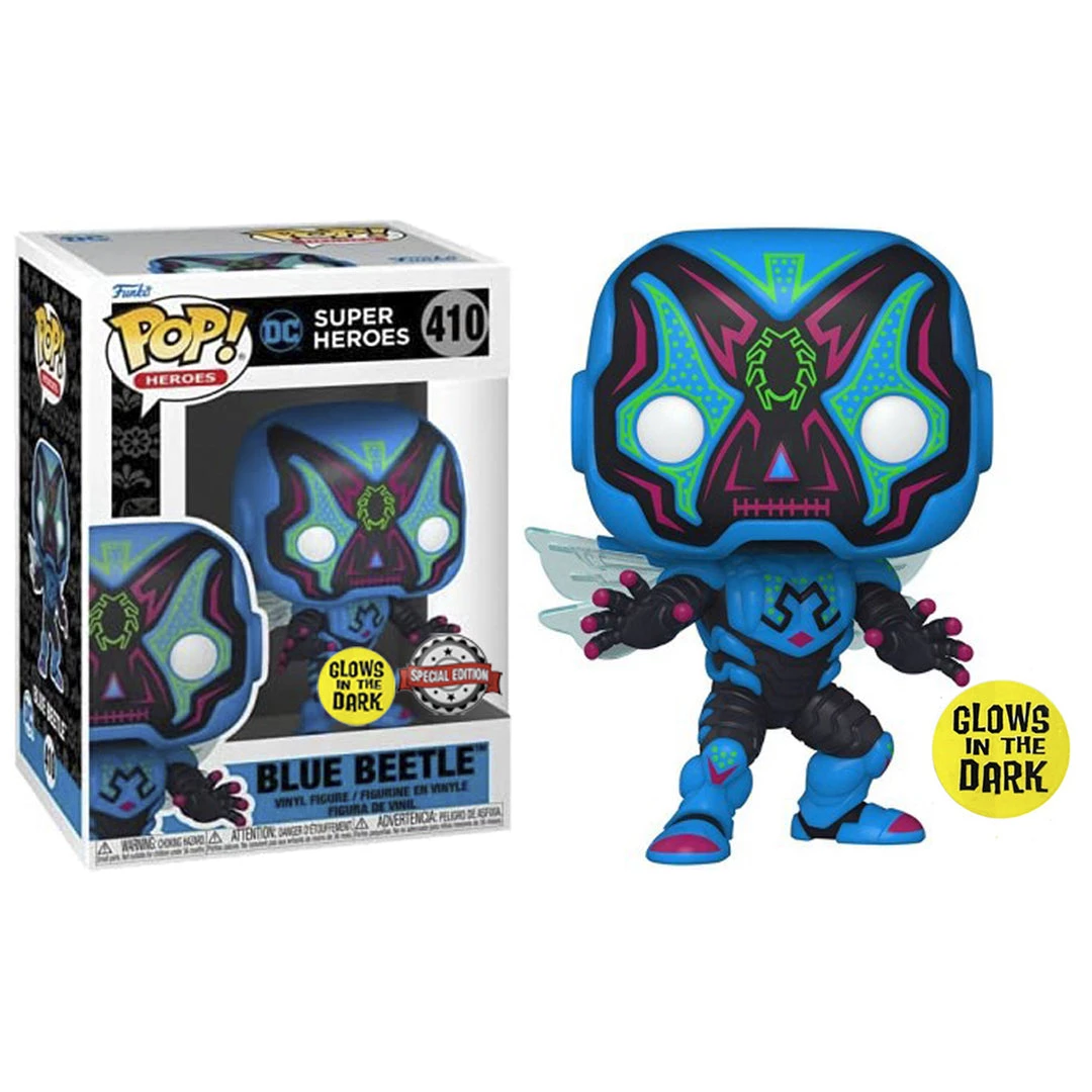 Pop! Heroes: Dia De Los DC- Blue Beetle (GW)(Exc) 5 Pop! Heroes: Dia De Los DC- Blue Beetle (GW)(Exc)