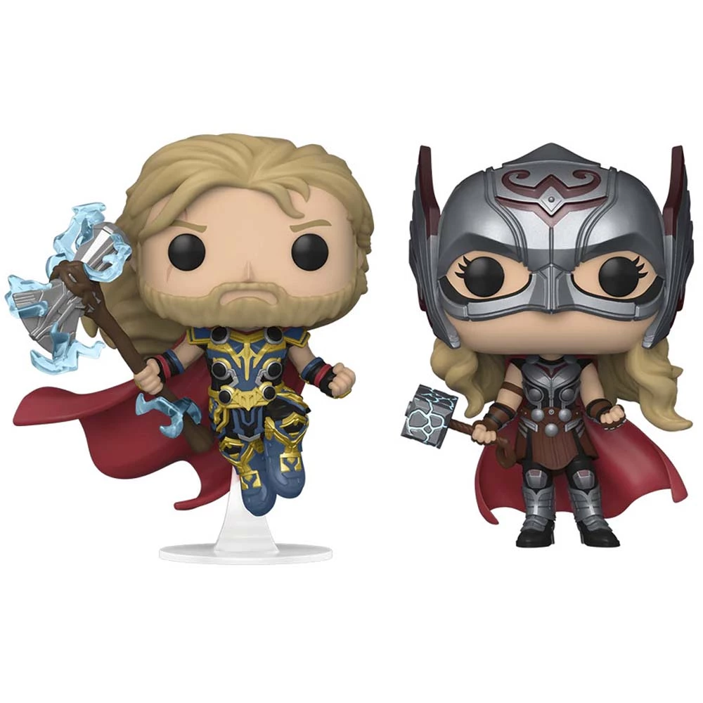 Pop! Marvel: Thor L&T- Thor & Mighty Thor 2PK (Exc) 3 Pop! Marvel: Thor L&T- Thor & Mighty Thor 2PK (Exc)