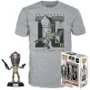 Pop & Tee! Star Wars: The Mandalorian: Child In Satchel (L) Apparel