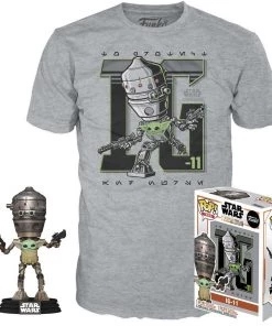 Pop & Tee! Star Wars: The Mandalorian: Child In Satchel (L) Apparel