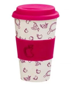 Bamboo Lidded Mug! Disney: Colour Block: Fairest Of Them All Gifting