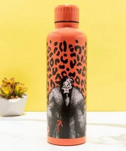 101 Dalmatians Metal Water Bottle! Disney Villains: Cruella De Vil