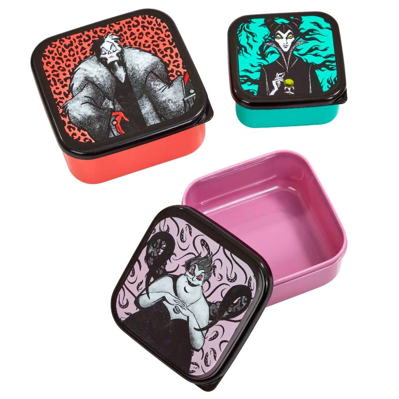 Disney Villains: Plastic Storage Set: Villains Gifting 3 Disney Villains: Plastic Storage Set: Villains Gifting