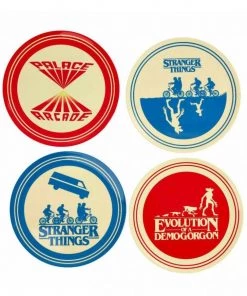 Gifting Melamine Plate Set! Tv: Stranger Things Silhouette