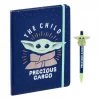 Star Wars Notebook & Pen! Tv: Mandalorian- The Child Precious Cargo Gifting