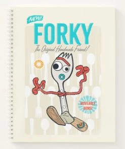 Retro Toys Notebook! Disney: Toy Story- Forky Gifting