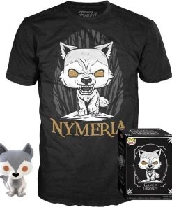 Game Of Thrones Pop & Tee! GOT: Direwolf (Exc) Apparel