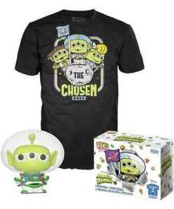 Disney Pop & Tee! Pixar- Alien As Buzz (GW) (L) Apparel