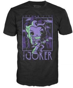 Pop Tee! DC Comics: Gotham City Joker (L)