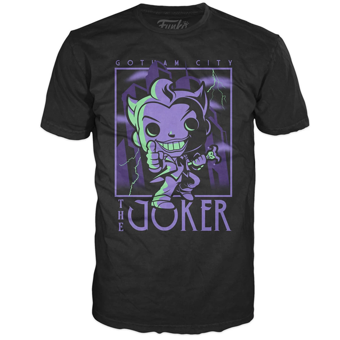 Pop Tee! DC Comics: Gotham City Joker (XL) Apparel 3 Pop Tee! DC Comics: Gotham City Joker (XL) Apparel