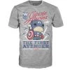 Pop Tee! Marvel:Captain America First Avenger (S) Apparel