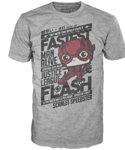 Pop Tee! DC Comics: Flash Skid Movie (M)