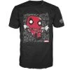 Pop Tee! Marvel: Deadpool Script Dive (XL) Apparel
