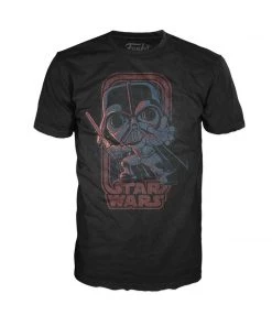 Apparel Pop Tee! Star Wars: Vader Force Retro (L)